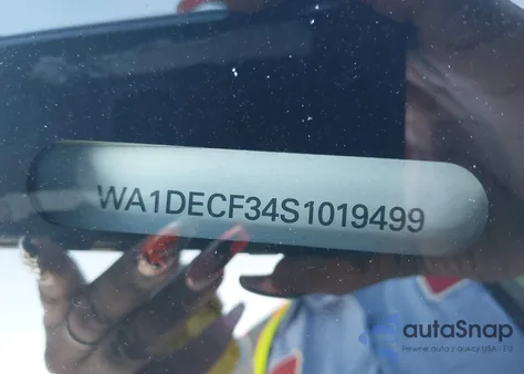 2025 Audi Q3 Premium 45 Tfsi S Line Quattro Tiptronic из США, поврежденный, VIN WA1DECF34S1019499